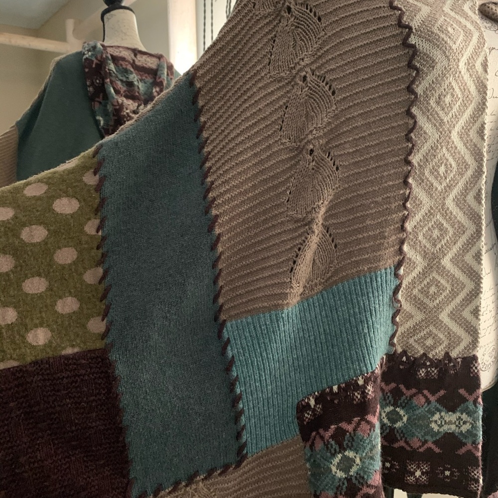 Anthropologie Sleeping On Snow Poncho OS S… - Picture 7 of 8
